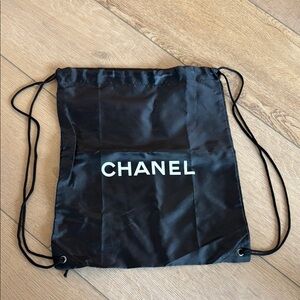 CHANEL Black Backpack with Classic Design